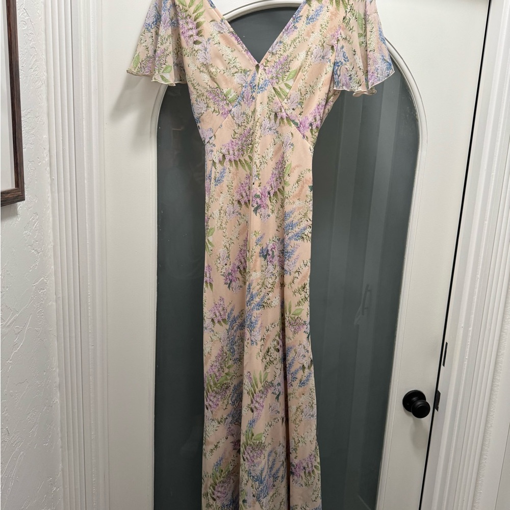 Vici Pastel Floral Maxi Dress